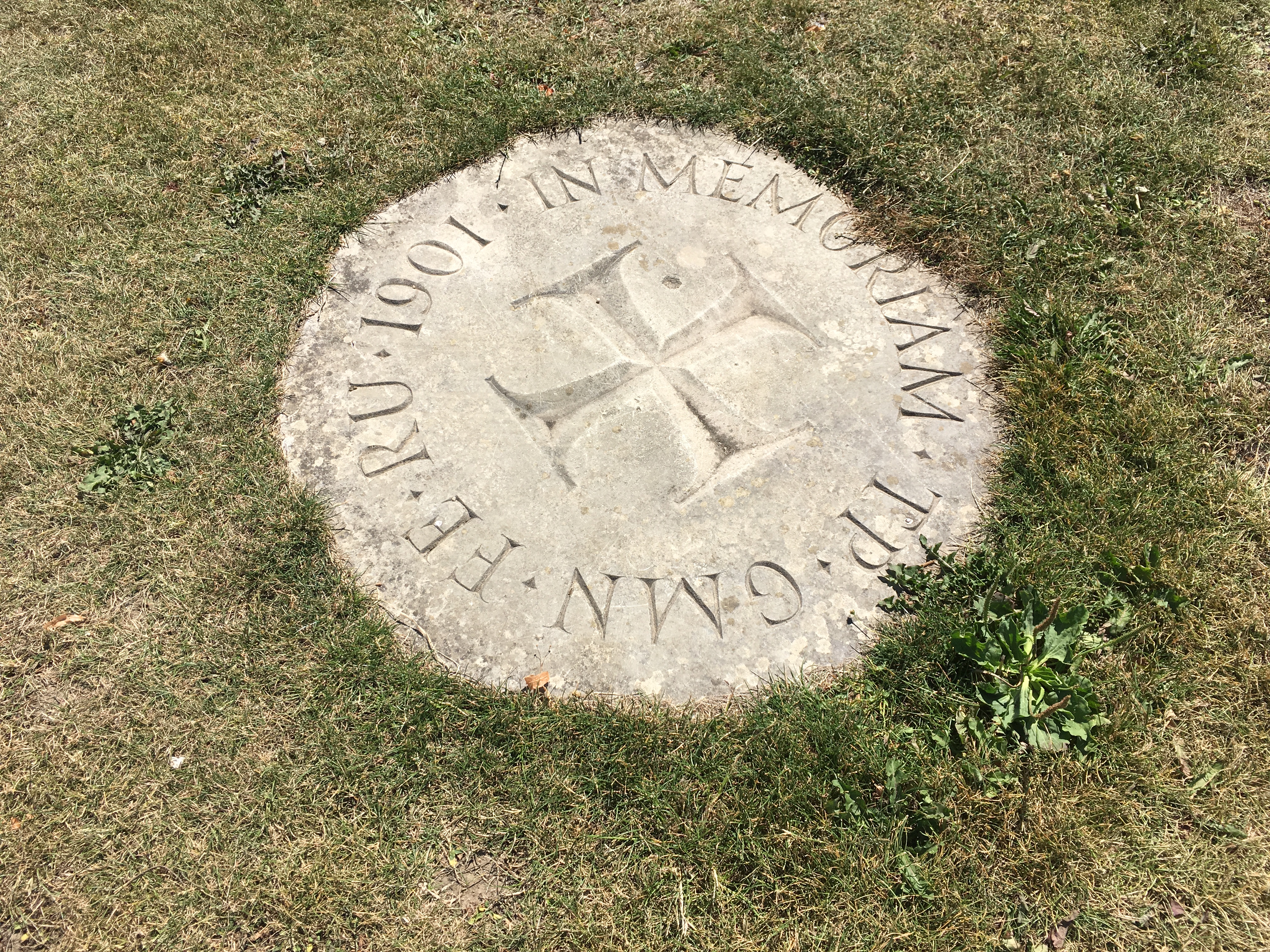 well plaque three mills