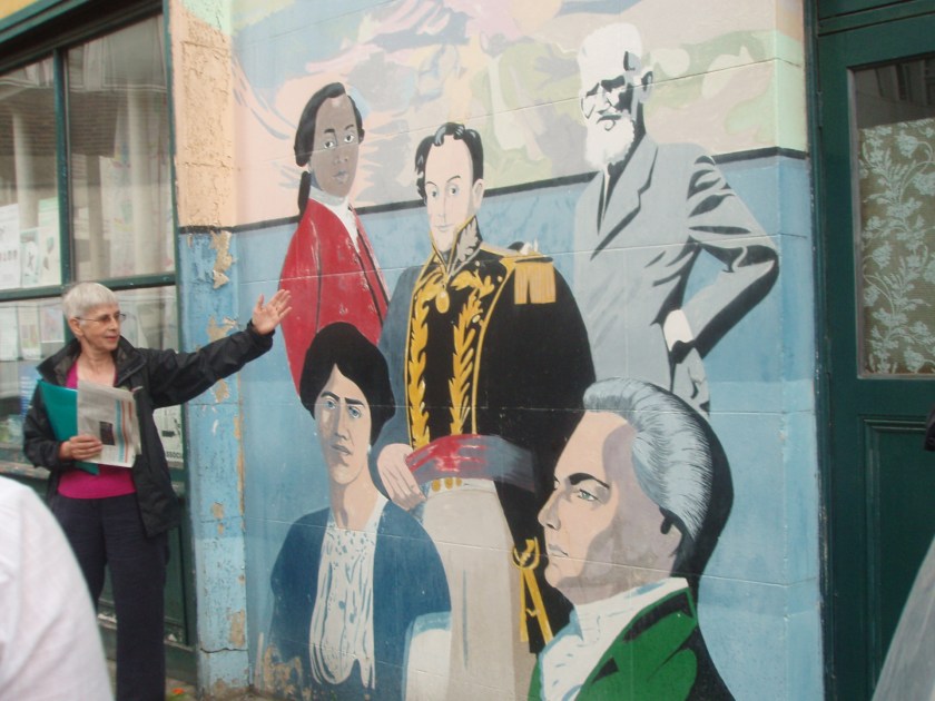 Goodge Place Mural